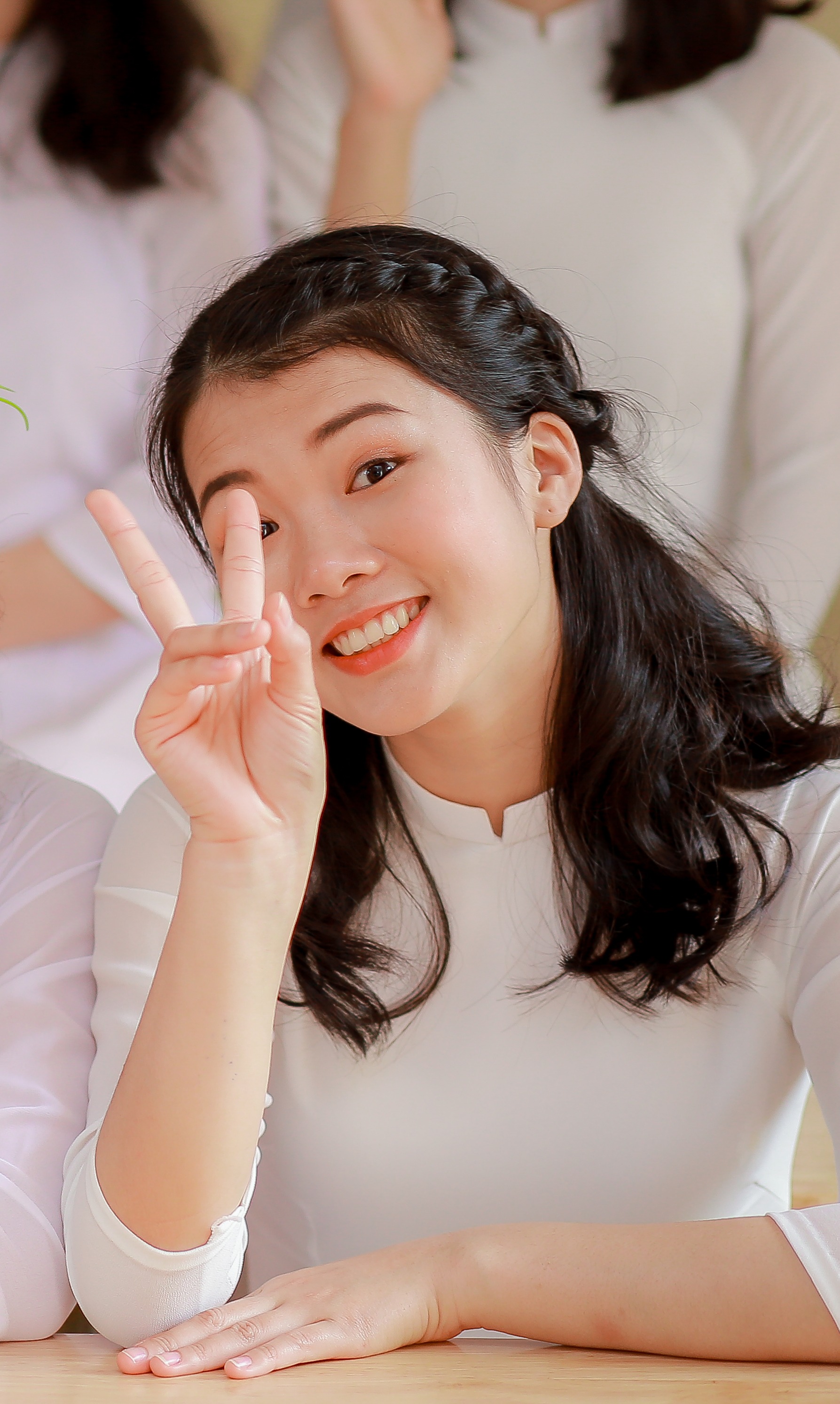 Ảnh tốt nghiệp của Phạm Như Quỳnh
